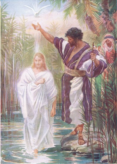 The baptism of Jesus by Arthur Twidle